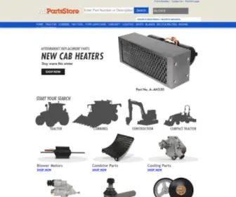 Allpartsstore.com(Tractor Parts) Screenshot