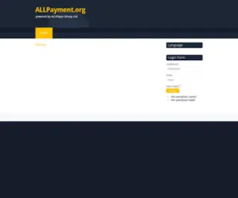 Allpayment.org(Allpayment) Screenshot