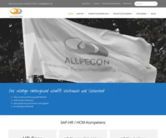 Allpecon.de(SAP-HR) Screenshot