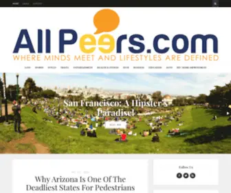 Allpeers.com(All Peers) Screenshot