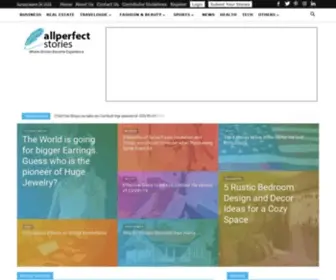 Allperfectstories.com(All Perfect Stories) Screenshot