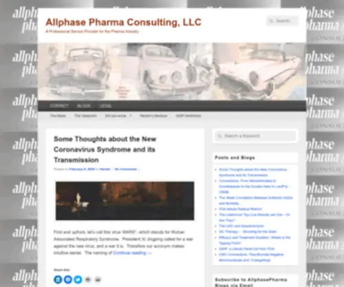 Allphasepharma.com(Pharmaceutical Consulting) Screenshot