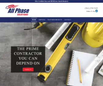 Allphasesolutions.com(All Phase Solutions) Screenshot