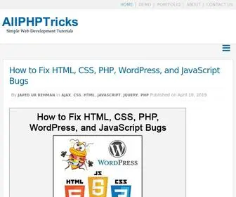 Allphptricks.com(All PHP Tricks) Screenshot