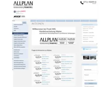 Allplan.net(Autorisierte ALLPLAN Handelsvertretung Frank Will) Screenshot