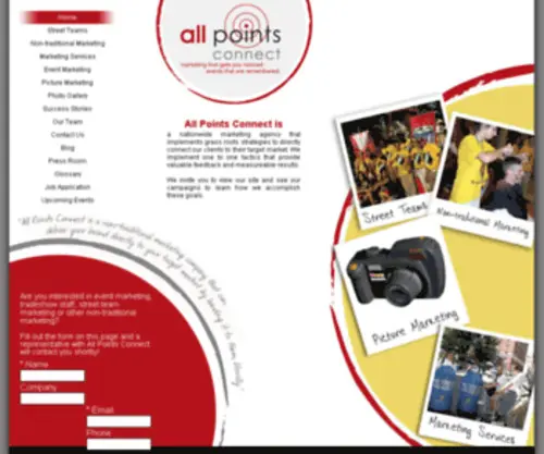 Allpointsconnect.com(Allpointsconnect) Screenshot