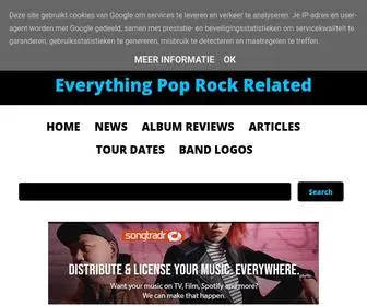 Allpoprock.com(All Pop Rock) Screenshot