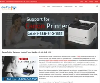 Allprinters-Customercare.com(Allprinters Customercare) Screenshot