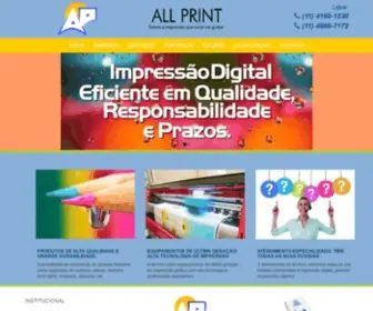 Allprintnet.com.br(All Print) Screenshot