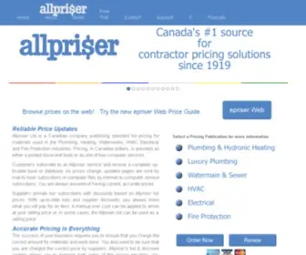Allpriser.com(Allpriser) Screenshot