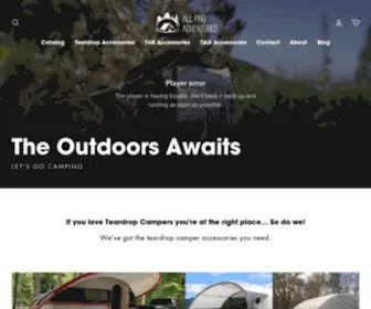 Allproadventures.com(Allpro Adventures) Screenshot