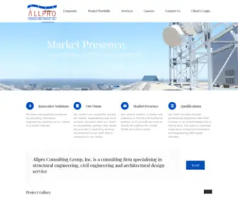AllprocGi.com(Allpro Consulting Group) Screenshot