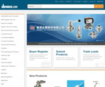 Allproducts.com.tw(Taiwan Manufacturers Directory) Screenshot