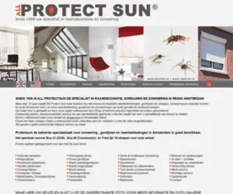 Allprotectsun.nl(Ruim 31 jaar) Screenshot