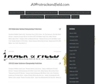 Allprotrackandfield.com(Allprotrackandfield) Screenshot