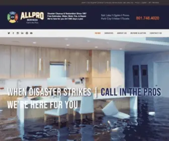 Allproutah.com(All Pro Services) Screenshot