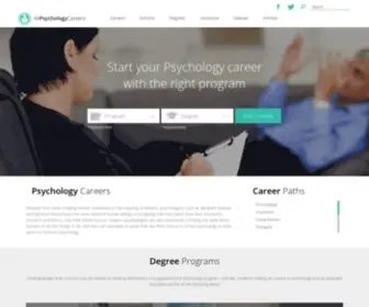Allpsychologycareers.com(All Psychology Careers) Screenshot