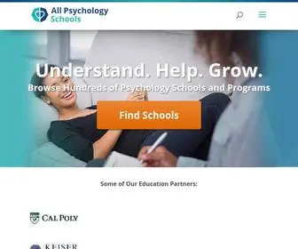 Allpsychologyschools.com(All Psychology Schools) Screenshot
