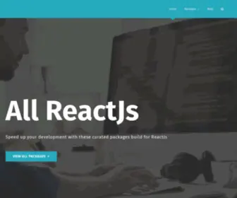 Allreactjs.com(All ReactJs) Screenshot