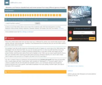 Allreaders.com(Detailed Book review summaries) Screenshot