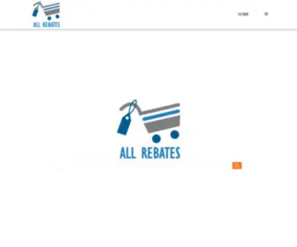 Allrebates.online(Your online central for seaching rebates) Screenshot