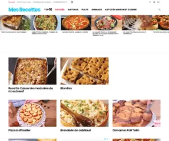 Allrecettes.fr(Mes Recettes) Screenshot