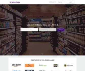 Allretailjobs.com(Retail Jobs) Screenshot