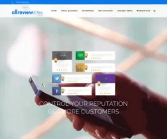 Allreviewsites.com(Online Reviews Software) Screenshot