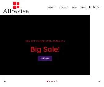 Allrevive.com(All your Health and beauty gadgets in one place) Screenshot