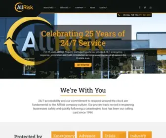 Allriskinc.com(AllRisk) Screenshot