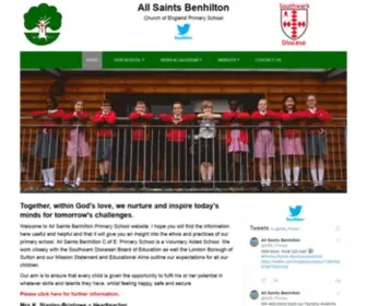 Allsaintsbenhilton.org.uk(All Saints Benhilton C.of E. Primary School) Screenshot