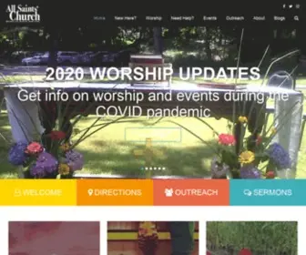 Allsaintsbriarcliff.org(All Saints' Church) Screenshot