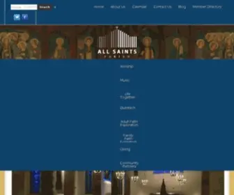 Allsaintsbrookline.org(Analog for your Soul) Screenshot