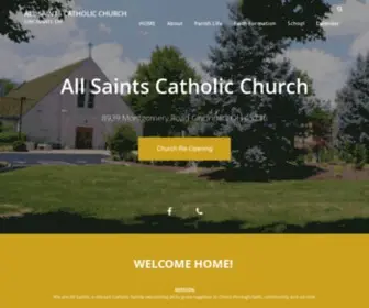 Allsaints.cc(All Saints Church) Screenshot