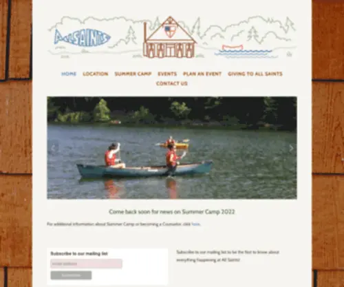 Allsaintscenter.org(All Saints Center) Screenshot