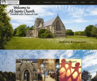 Allsaintsdanehill.org.uk(All Saints Church) Screenshot