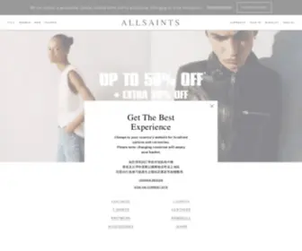 Allsaints.eu(ALLSAINTS EU) Screenshot