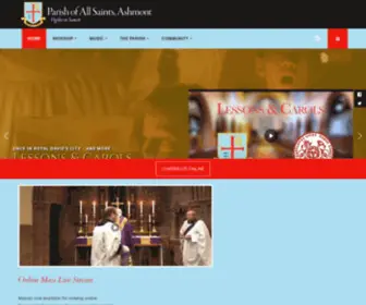 Allsaints.net(All Saints) Screenshot