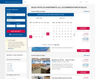 Allsalouhotels.com(Salou hotels & apartments) Screenshot