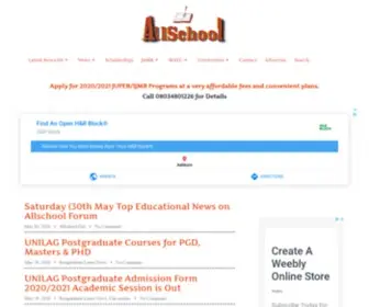 Allschool.com.ng(⋆) Screenshot