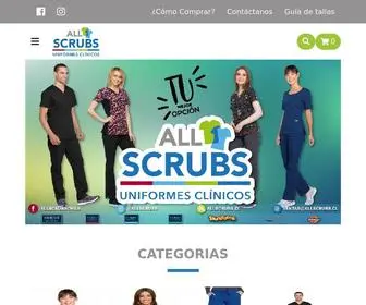 Allscrubs.cl(ALL SCRUBS) Screenshot