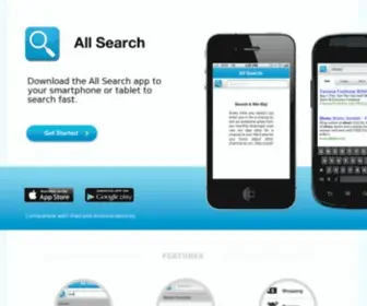 Allsearchapp.com(All Search) Screenshot