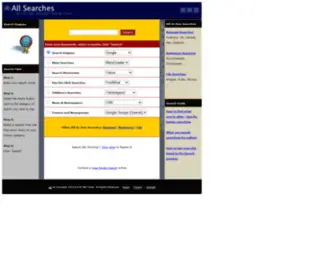 Allsearches.net(All Searches) Screenshot
