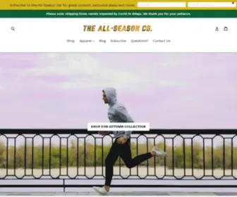 Allseasonco.com(The All) Screenshot