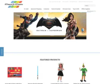 Allseasonsforallreasons.com(Home Decor Gifts Costumes Store) Screenshot