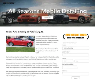 Allseasonsmobiledetailing.com(Mobile Auto Detailing St) Screenshot