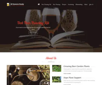 Allseasonsnashville.com(Beer brewing) Screenshot