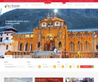 Allseasonsz.com(Uttarakhand tour packages) Screenshot