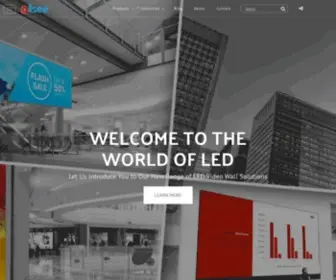 Allsee-Tech.com(Digital Signage Displays) Screenshot