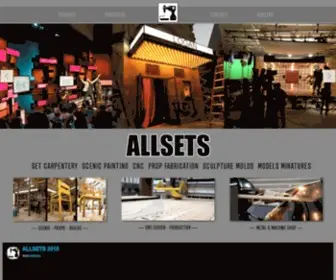 Allsets.com(AllSets Design & Construction) Screenshot